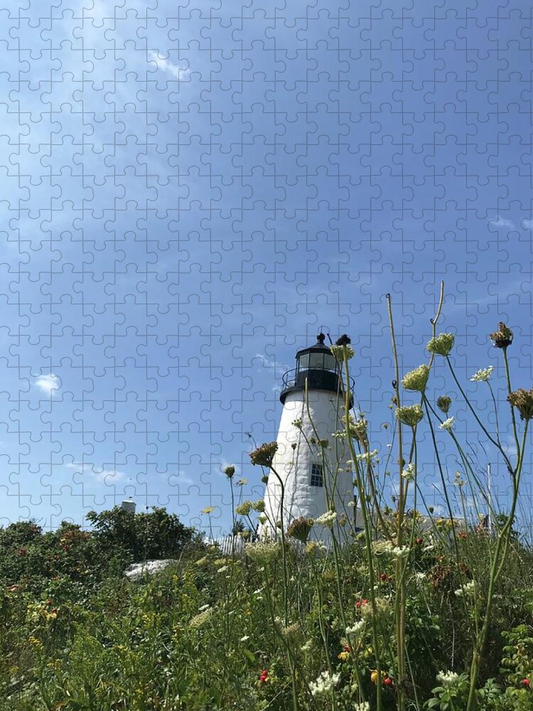 Lighthouse Jigsaw Puzzle featuring the photograph You Light Me Up by Jason Nicholas