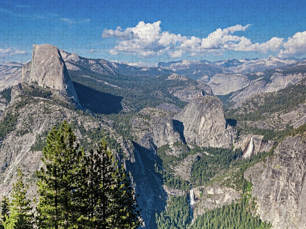 Non-urban Scene Jigsaw Puzzle featuring the photograph Yosemite National Park #1 by Daniel Osterkamp