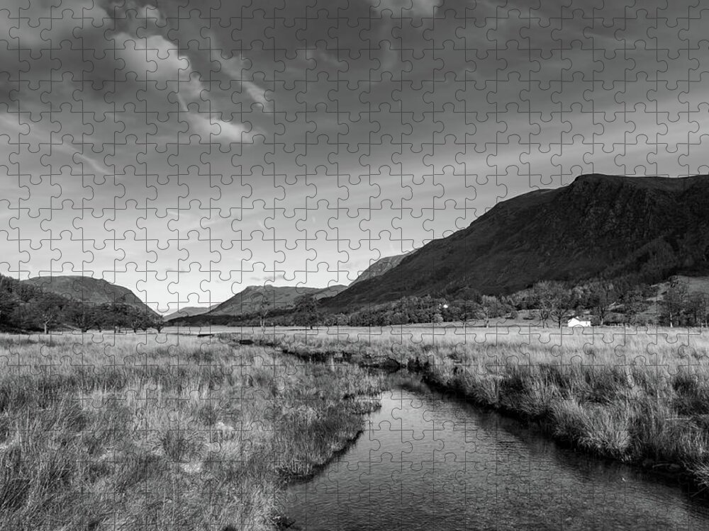 Buttermere Jigsaw Puzzle featuring the mixed media Buttermere #13 by Smart Aviation