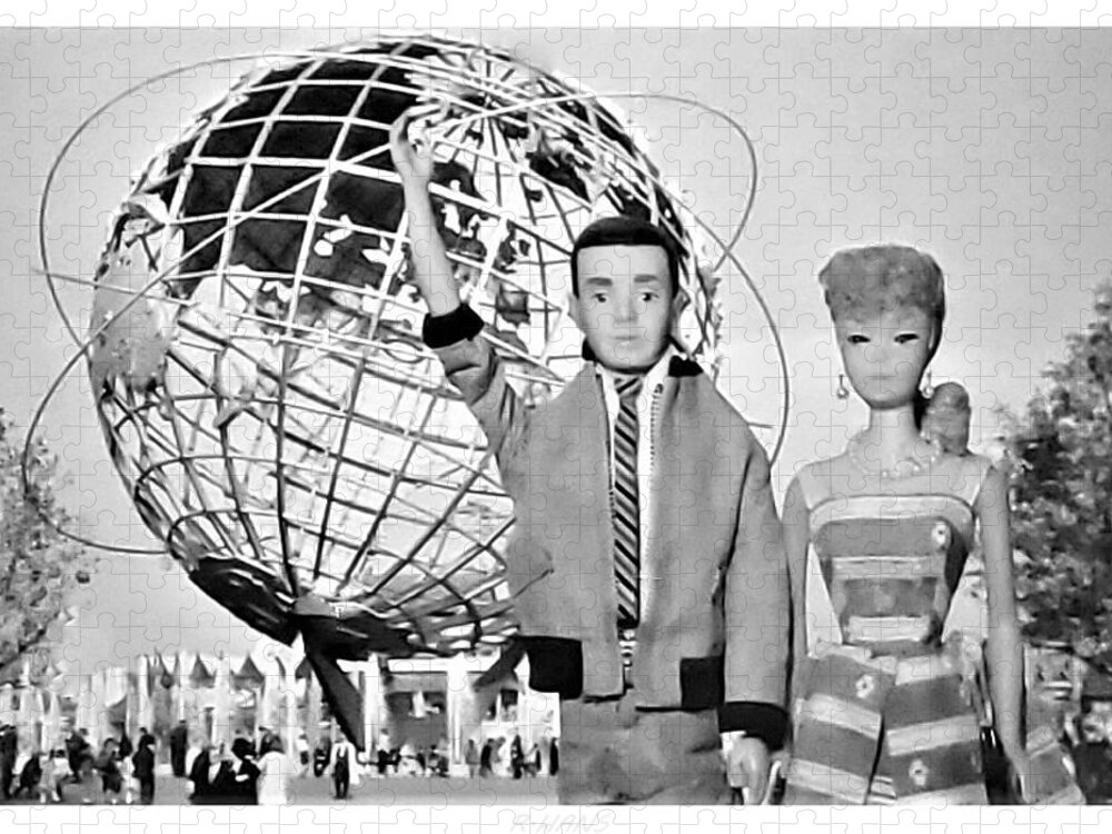 World's Fair Jigsaw Puzzle featuring the photograph 1969 World's Fair by Rob Hans