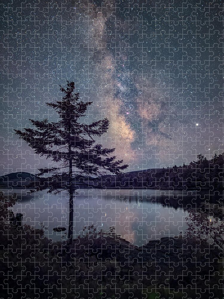 Maine Jigsaw Puzzle featuring the photograph Acadia Night #3 by Robert Fawcett