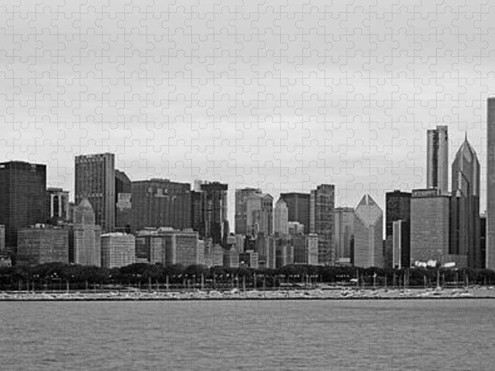 Lake Michigan Jigsaw Puzzle featuring the photograph Chicago, Illinois #2 by Murat Taner