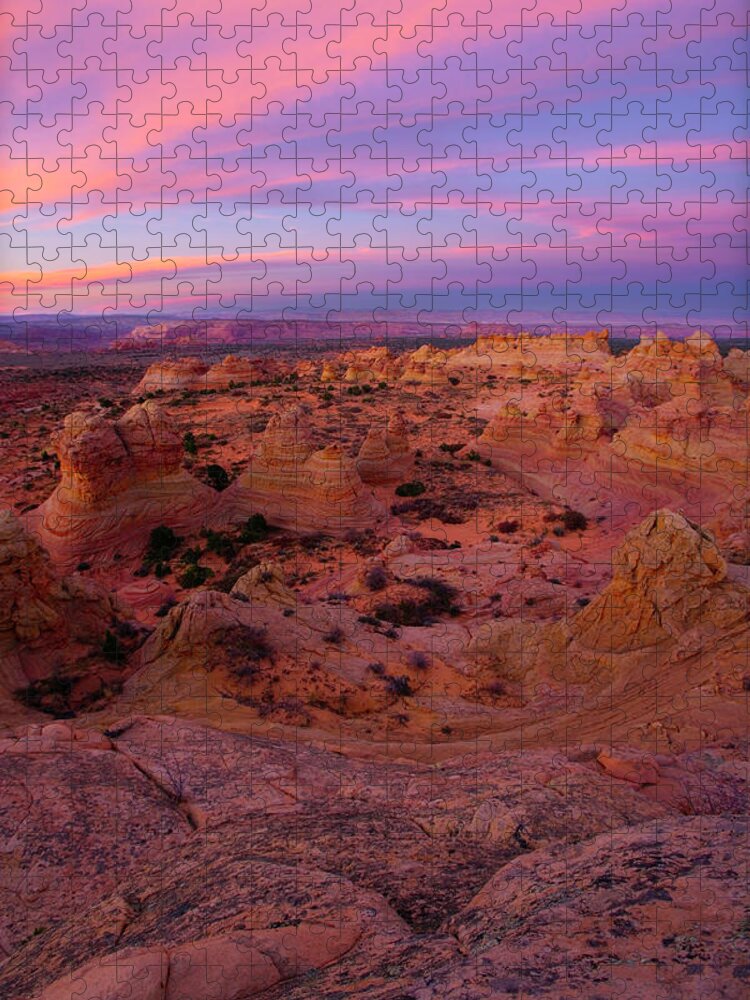 Scenics Jigsaw Puzzle featuring the photograph Usa, Arizona, Vermilion Cliffs #2 by Eastcott Momatiuk