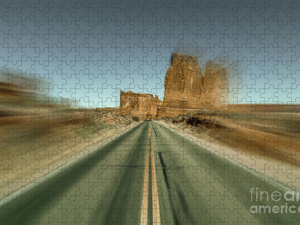 Arches National Park Jigsaw Puzzle featuring the photograph Arches National Park by Raul Rodriguez