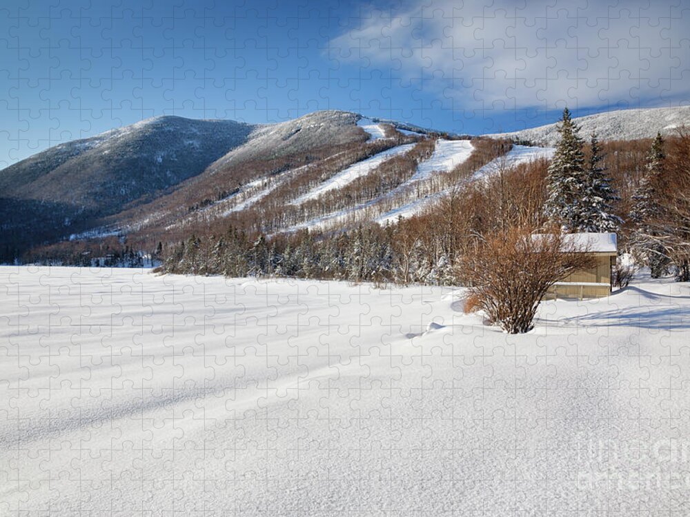 Franconia Notch State Park Jigsaw Puzzle featuring the photograph Cannon Mountain - White Mountains New Hampshire #3 by Erin Paul Donovan