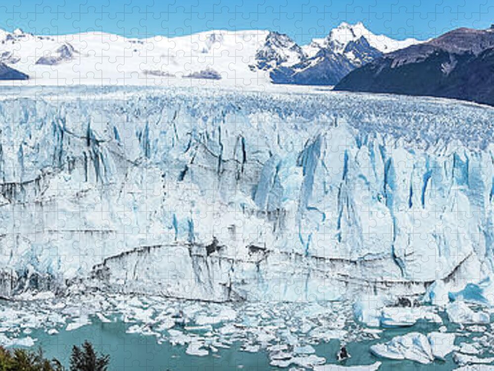 Tranquility Jigsaw Puzzle featuring the photograph Glaciar Perito Moreno #3 by Eacc