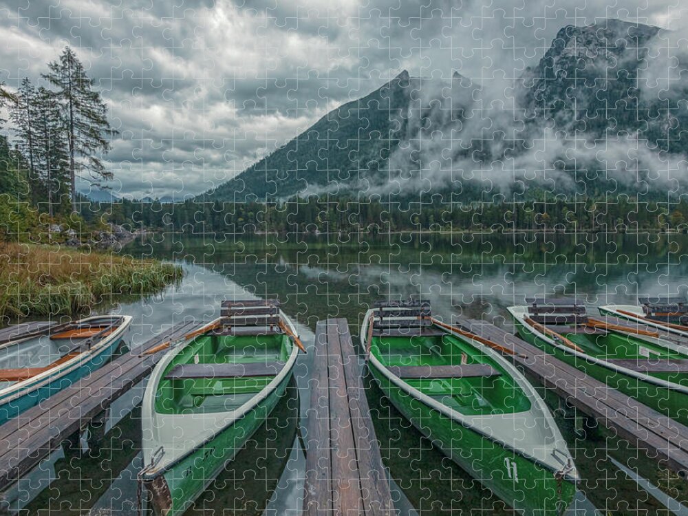 Hintersee Jigsaw Puzzle featuring the photograph Hintersee - Germany #3 by Joana Kruse