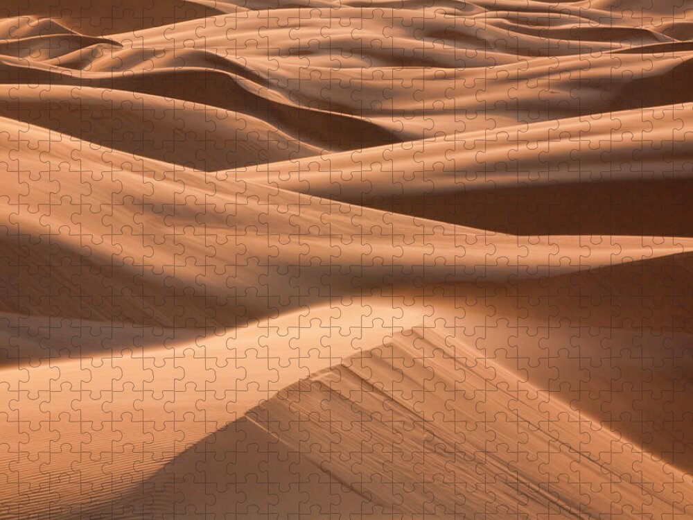 Wind Jigsaw Puzzle featuring the photograph Namib Desert, Namibia #3 by Mint Images/ Art Wolfe
