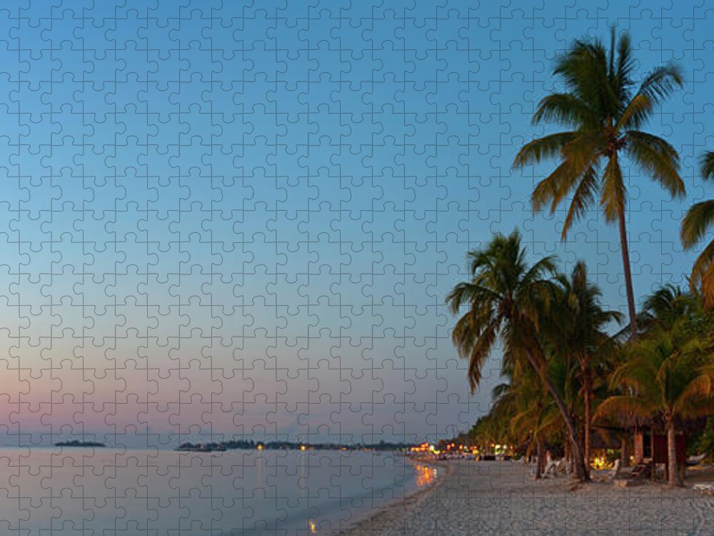 Tranquility Jigsaw Puzzle featuring the photograph Idyllic White Sand Beach, Negril #6 by Douglas Pearson
