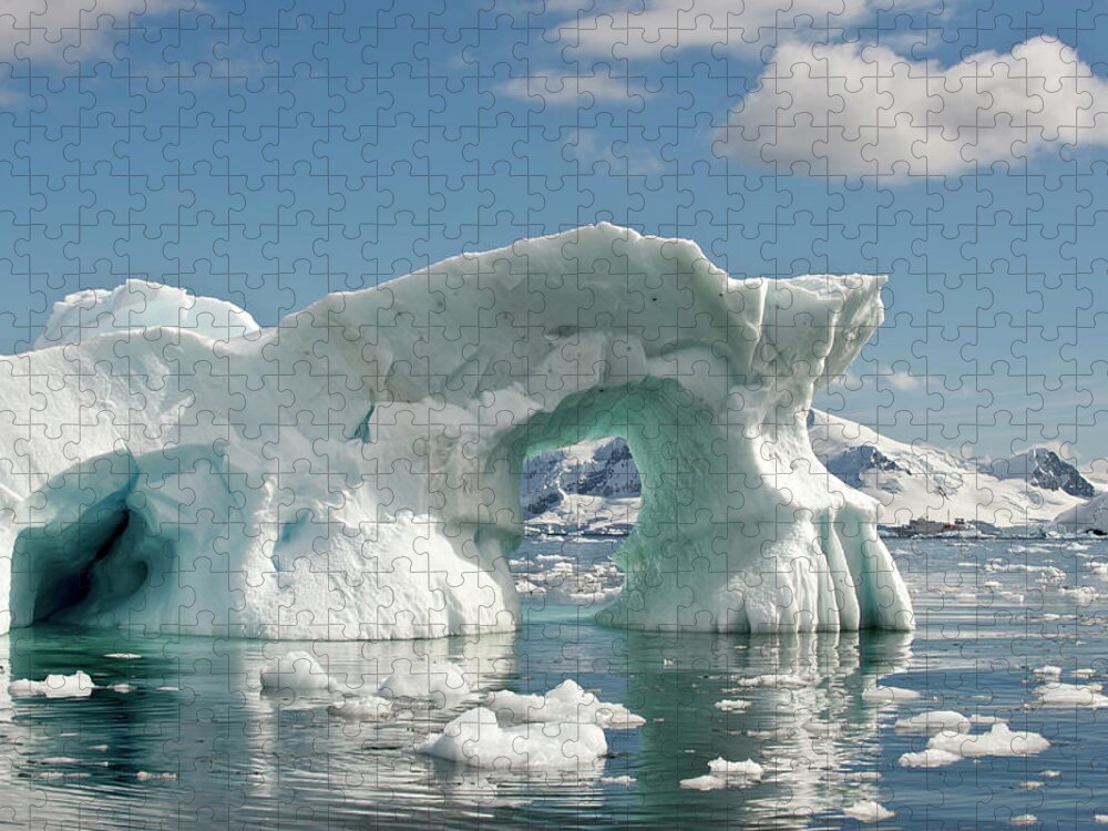 Tranquility Jigsaw Puzzle featuring the photograph Antarctic Peninsula, Antarctica #7 by Enrique R. Aguirre Aves
