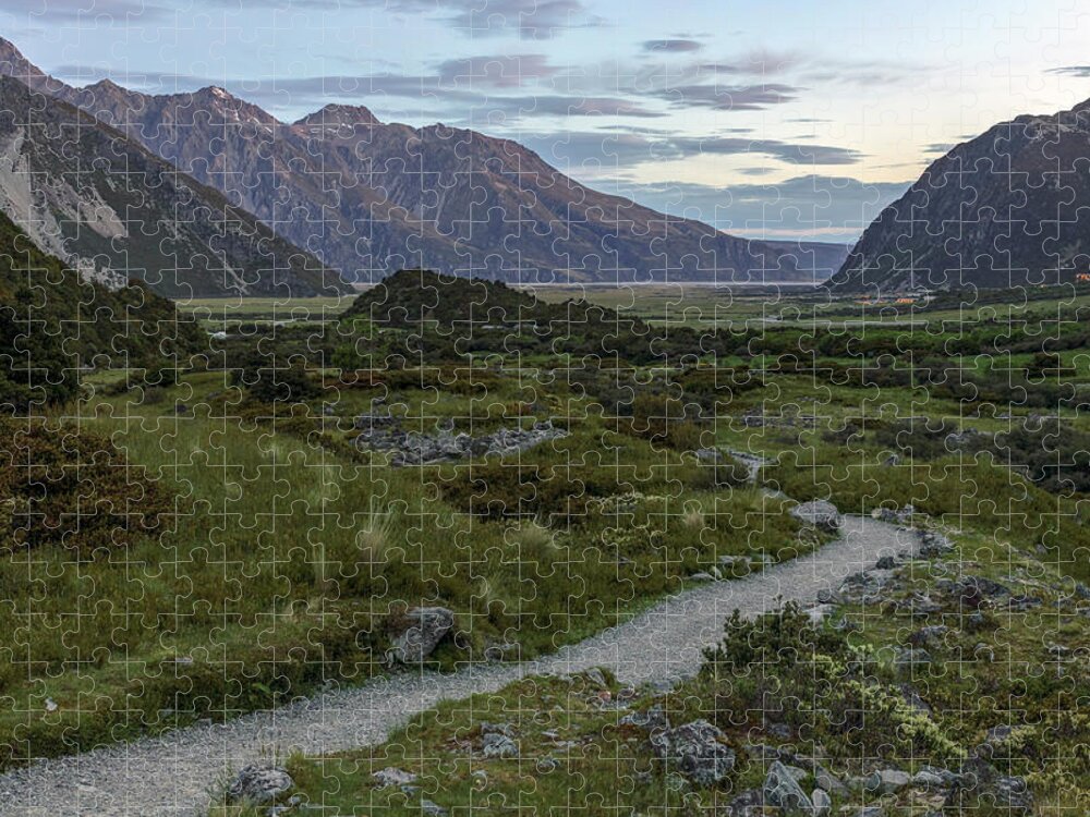 Mount Cook Jigsaw Puzzle featuring the photograph Mount Cook - New Zealand #9 by Joana Kruse