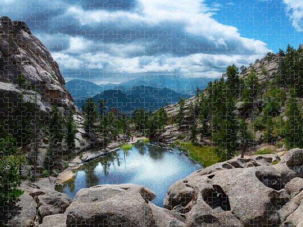 Gem Jigsaw Puzzle featuring the photograph Afternoon On Gem Lake by Owen Weber