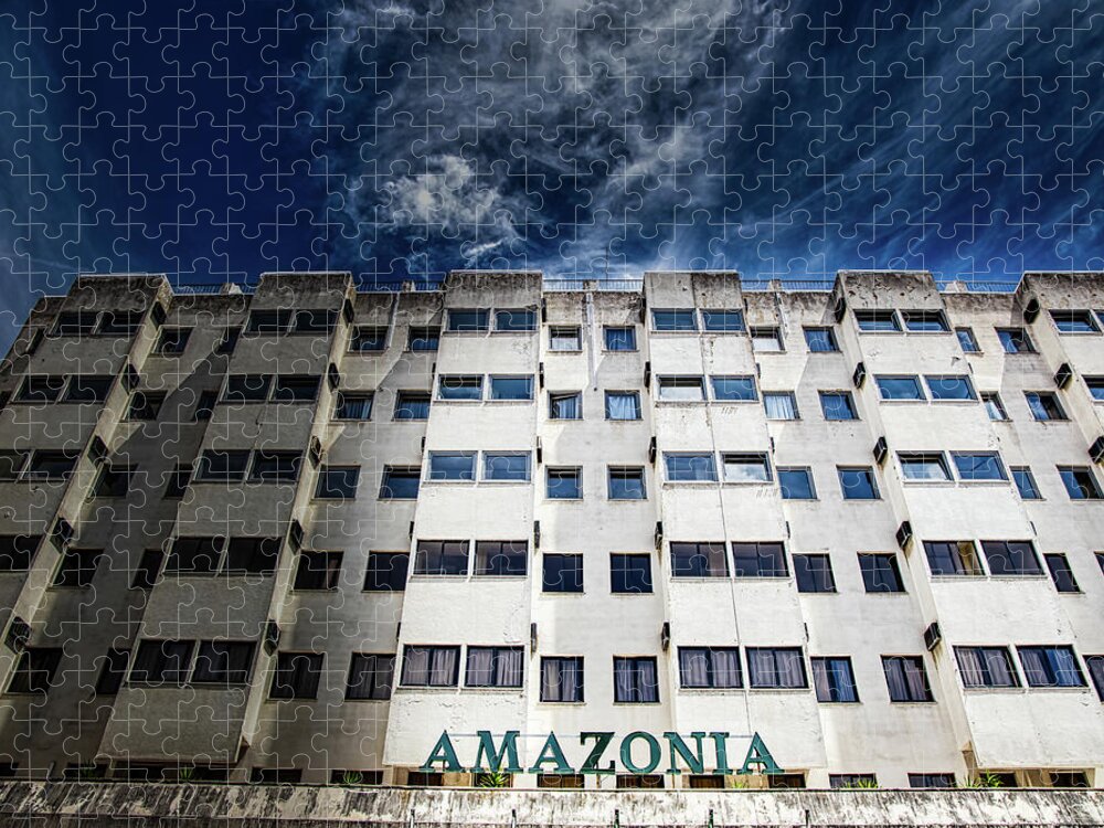 Hotel Jigsaw Puzzle featuring the photograph Amazonia by Micah Offman