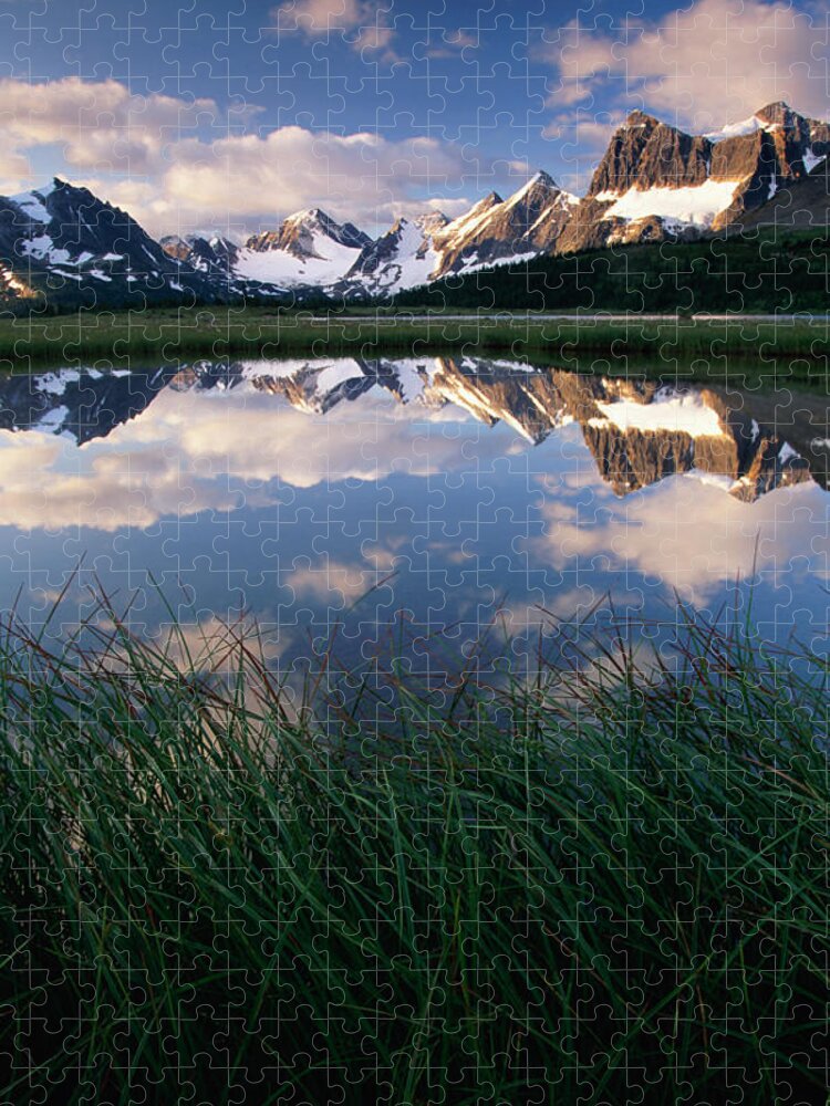 Scenics Jigsaw Puzzle featuring the photograph Amethyst Lakes, Jasper Natl Park by Art Wolfe