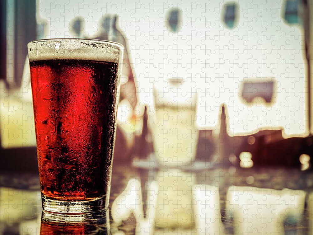 Ale Jigsaw Puzzle featuring the photograph An Irish Ale by Bill Chizek