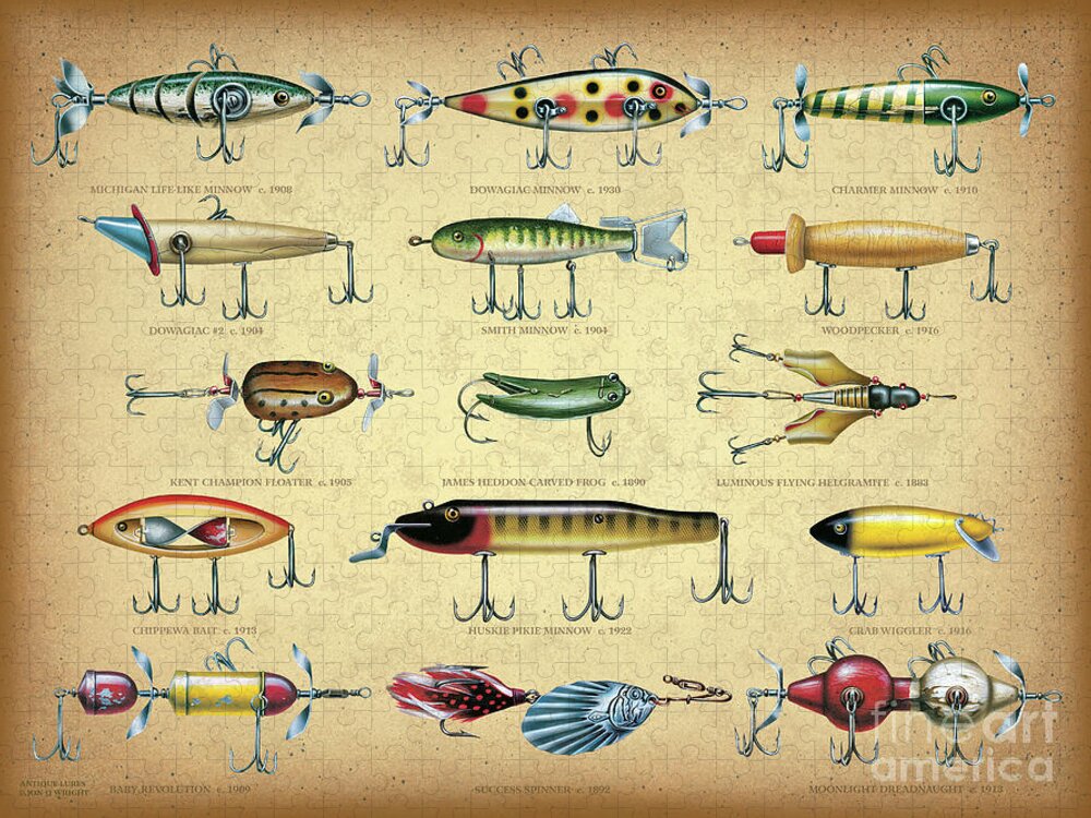 Antique Lures by Jon Q Wright