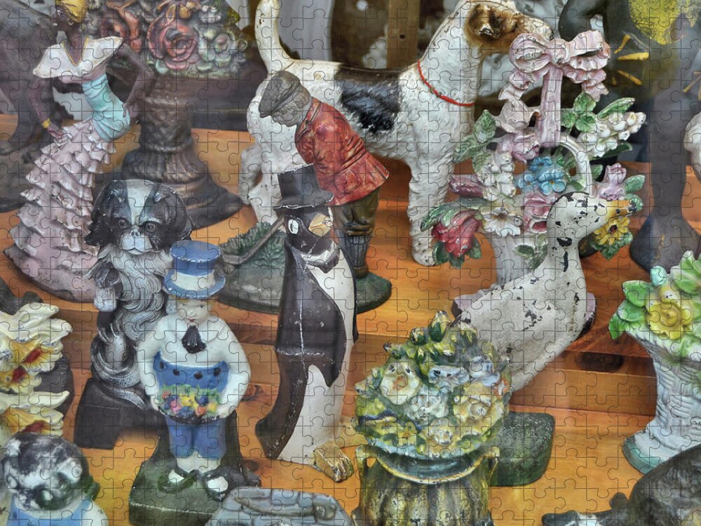 1700s Jigsaw Puzzle featuring the photograph Antiquing by JAMART Photography