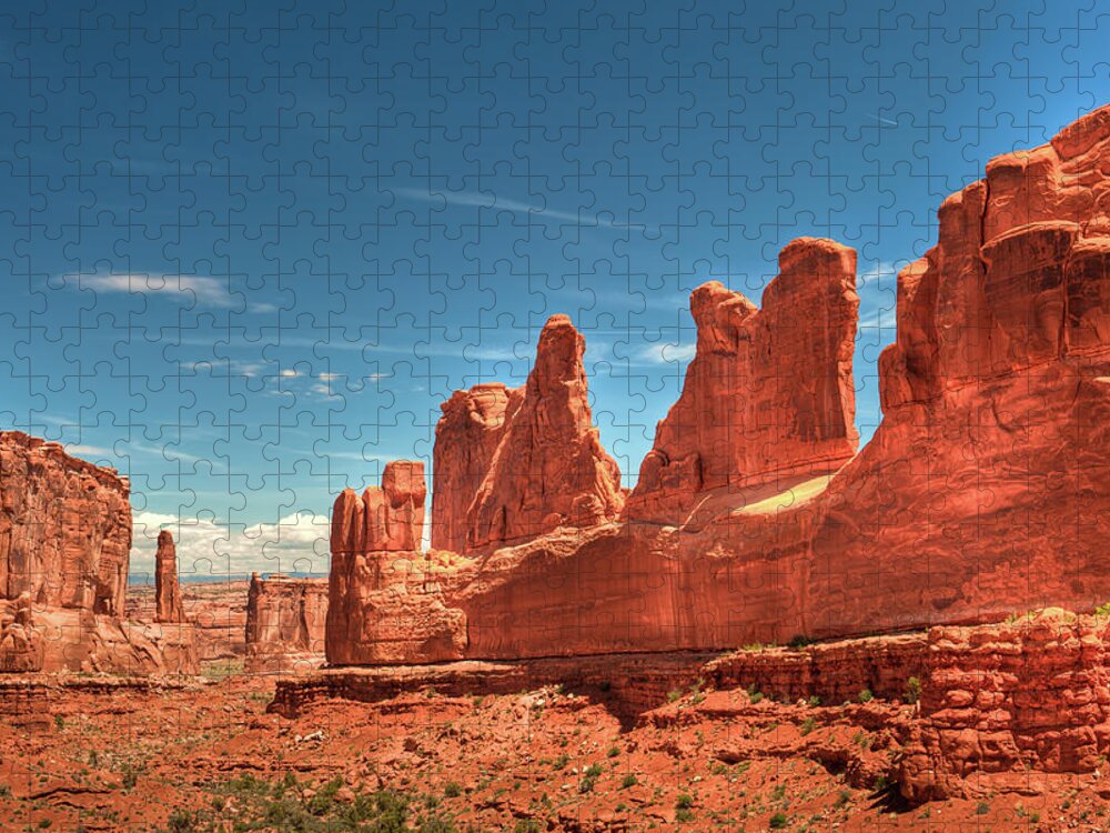 Scenics Jigsaw Puzzle featuring the photograph Arches National Park by Mmac72