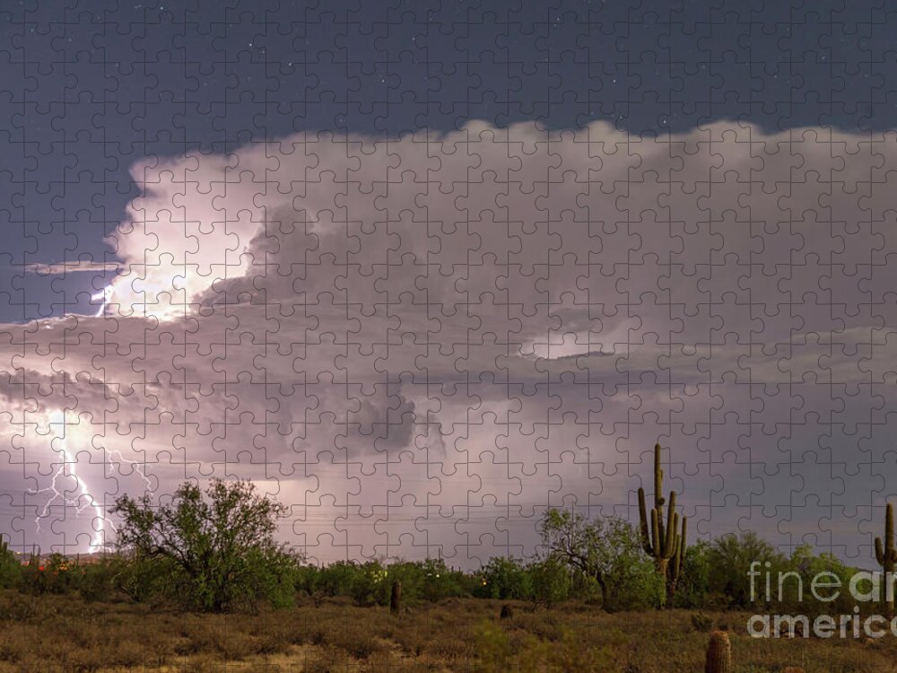 Arizona Jigsaw Puzzle featuring the photograph Arizona Power by James BO Insogna
