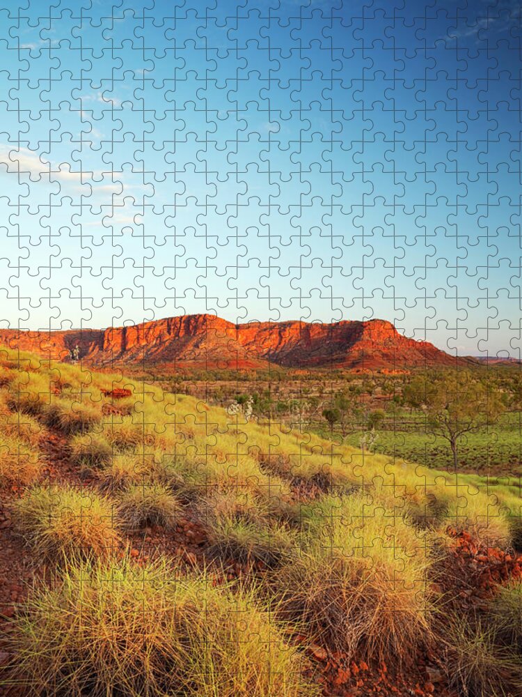 Scenics Jigsaw Puzzle featuring the photograph Australian Landscape In Purnululu by Sara winter
