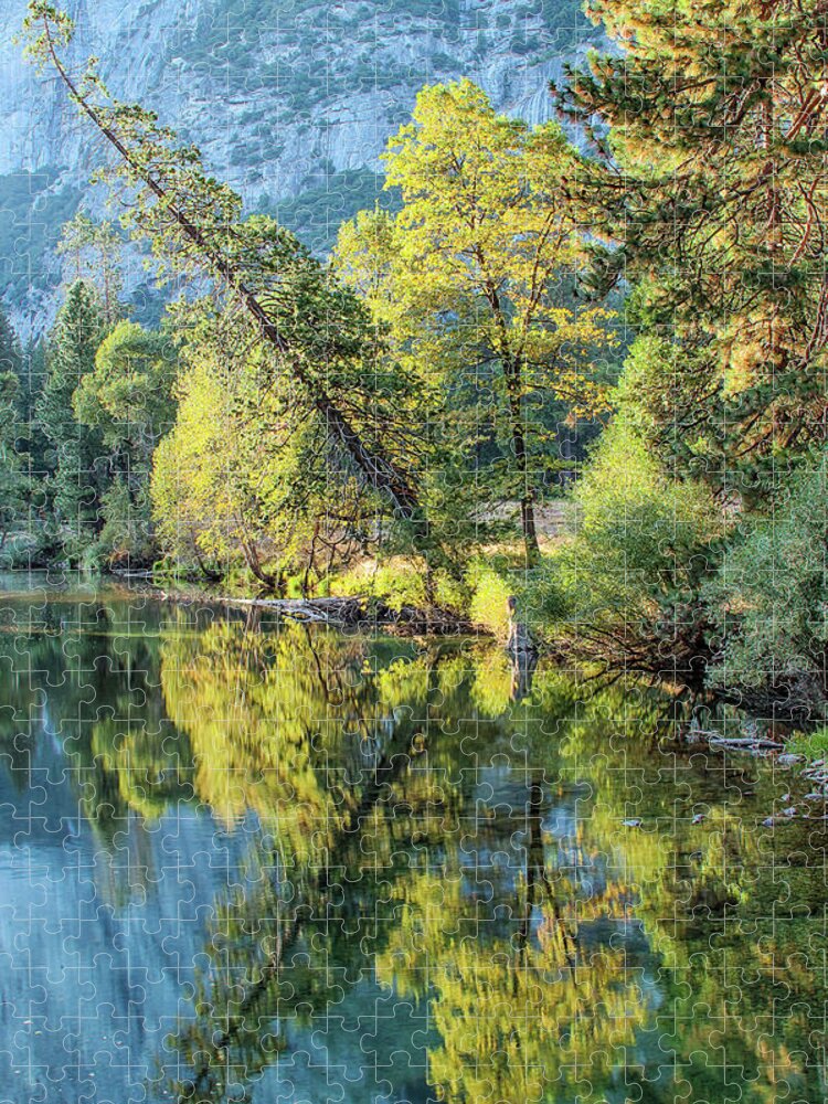Merced River Jigsaw Puzzle featuring the photograph Autumn In Yosemite by Bill Roberts