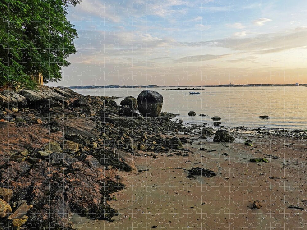 Beverly Jigsaw Puzzle featuring the photograph Beverly MA Rocky Coast by Toby McGuire