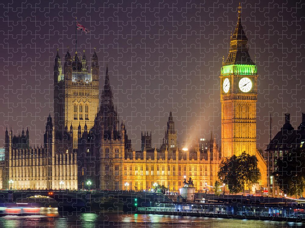 NUOVO Parlamento di Londra Puzzle 500 Pezzi Jigsaw assicurato SIGILLATO BIG BEN UK BARCA 