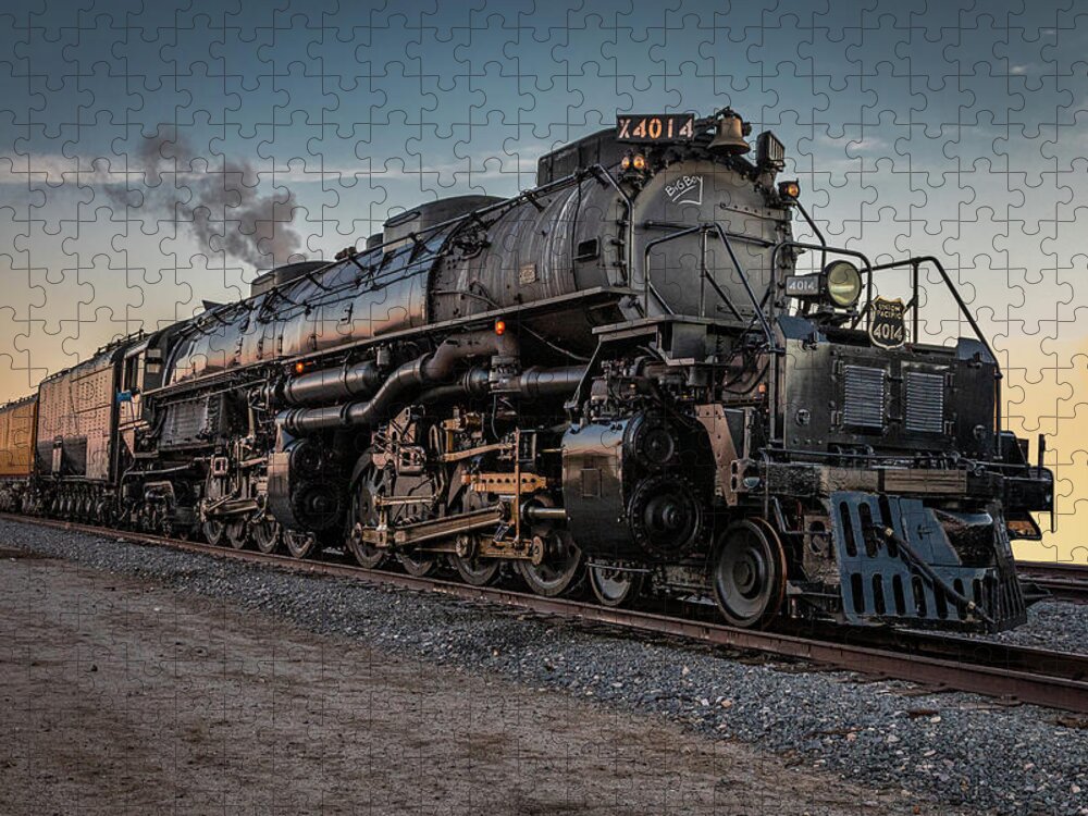 Arizona Puzzle featuring the photograph Big Boy 3 by Peter Tellone