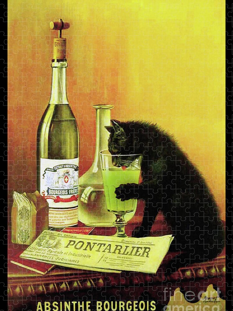 A0 Zwicky Black cat vintage art print canvas painting Large Size 