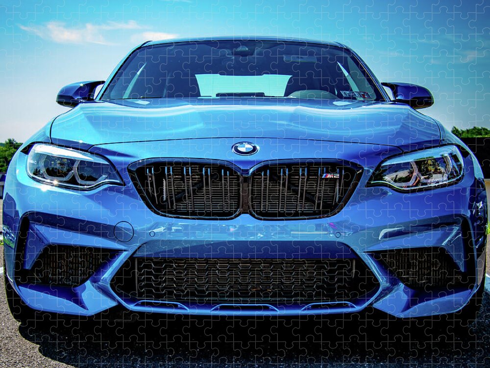 Bmw Jigsaw Puzzle featuring the photograph Bmw M2 by Rose Guinther