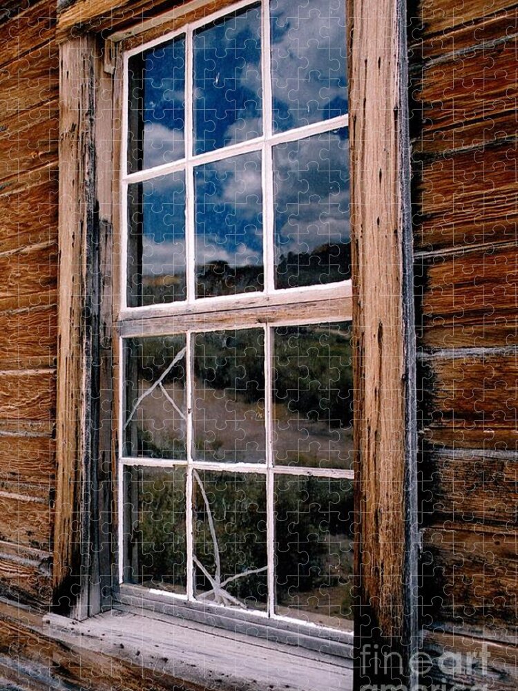 Bodie Jigsaw Puzzle featuring the photograph Bodie Windows by Terri Brewster