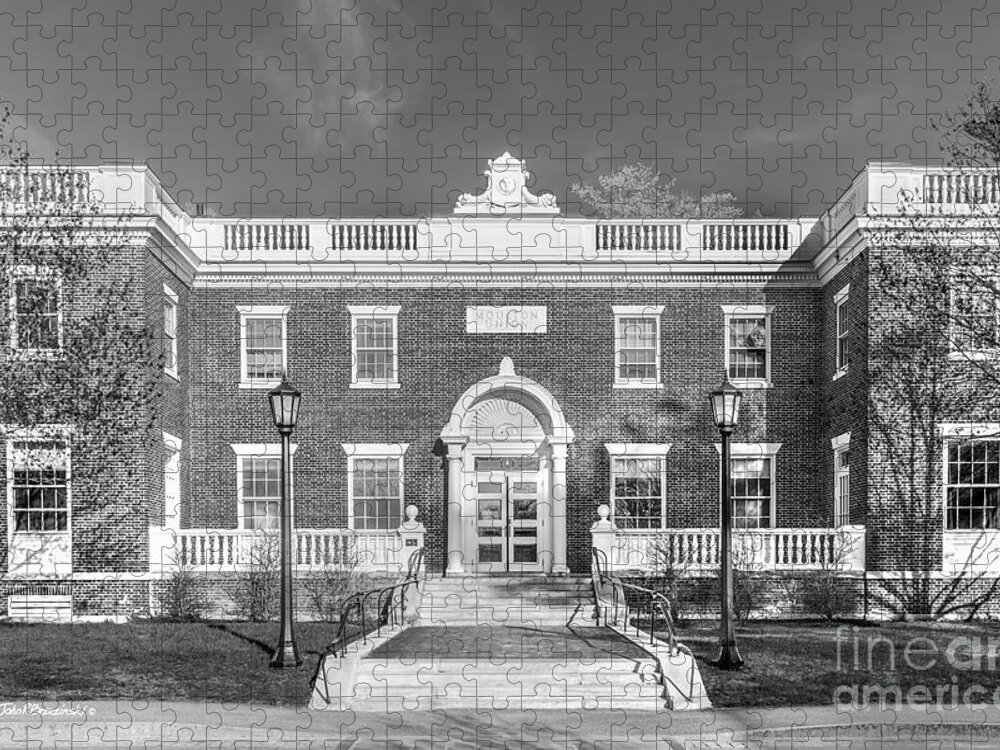 Bowdoin Jigsaw Puzzle featuring the photograph Bowdoin College Moulton Union by University Icons