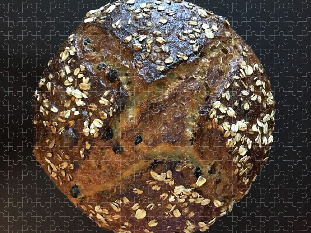 Bread Jigsaw Puzzle featuring the photograph Breakfast Sourdough by Amy E Fraser