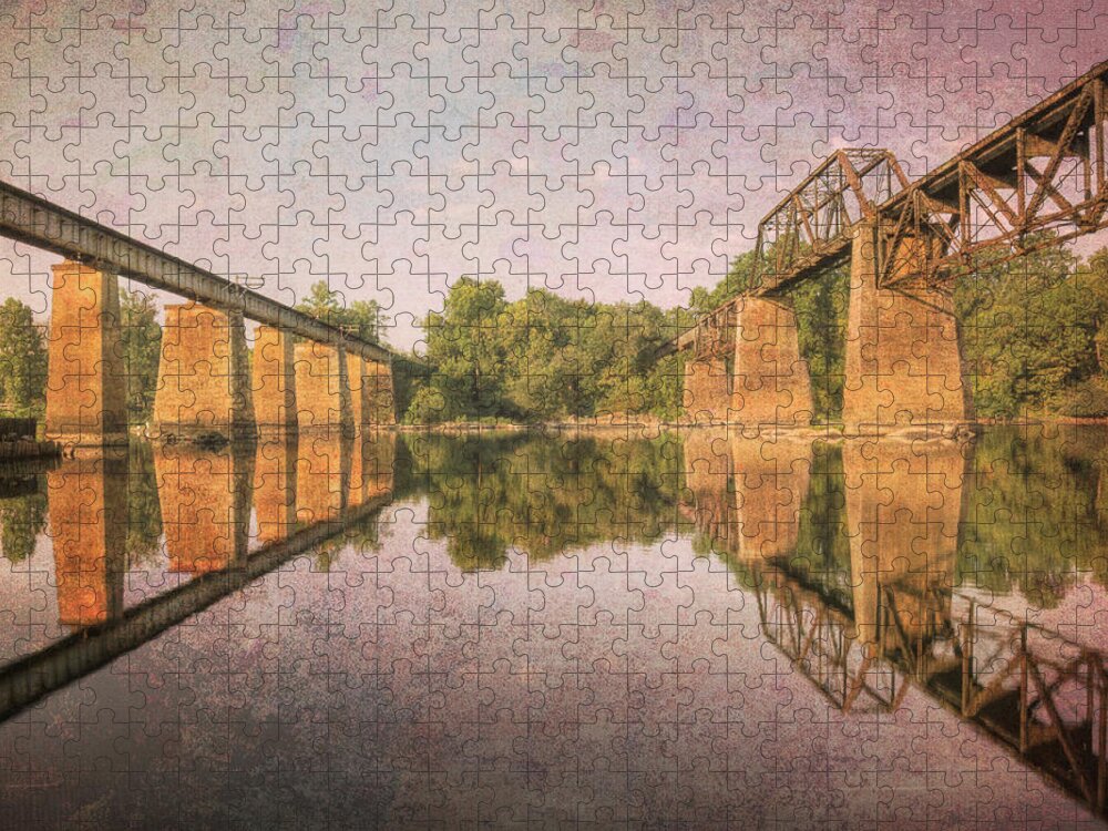 2010 Jigsaw Puzzle featuring the photograph Brickworks 13 by Charles Hite