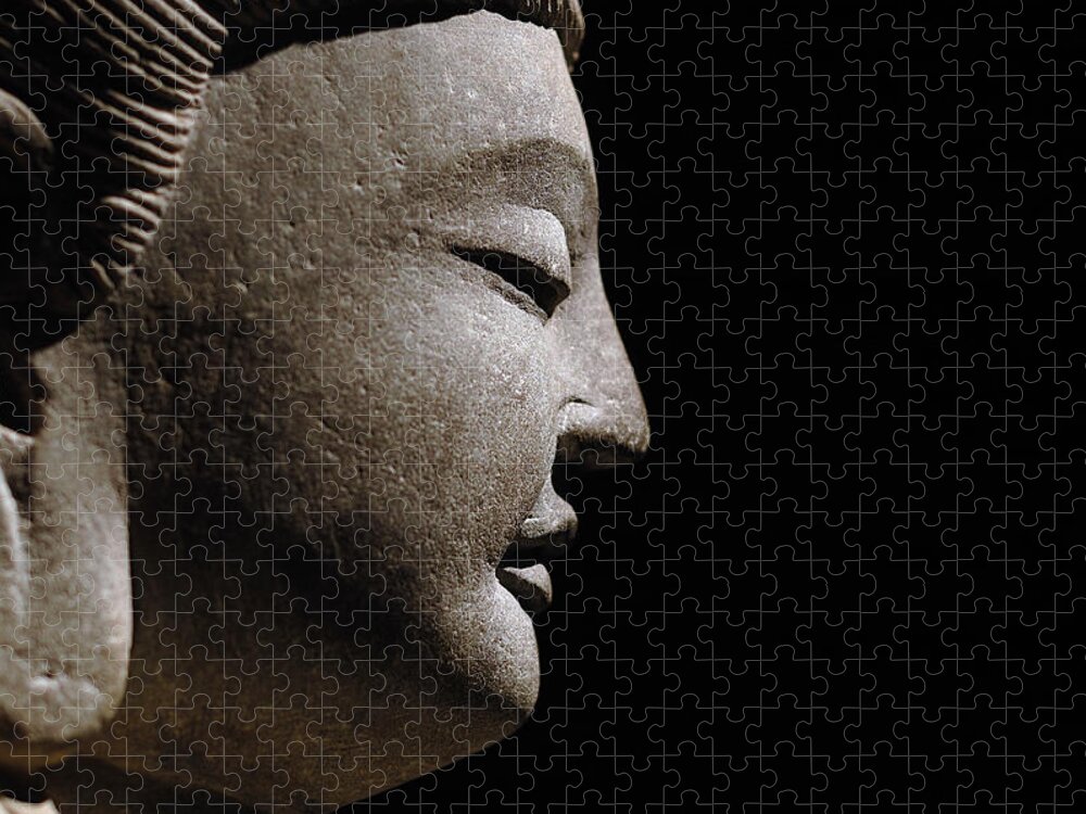 Chinese Culture Jigsaw Puzzle featuring the photograph Buddha Statues by Eastimages