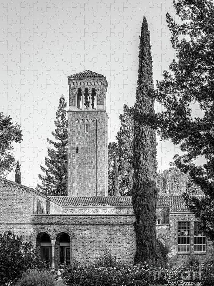 California State University Jigsaw Puzzle featuring the photograph Cal State University Chico Trinity Hall by University Icons