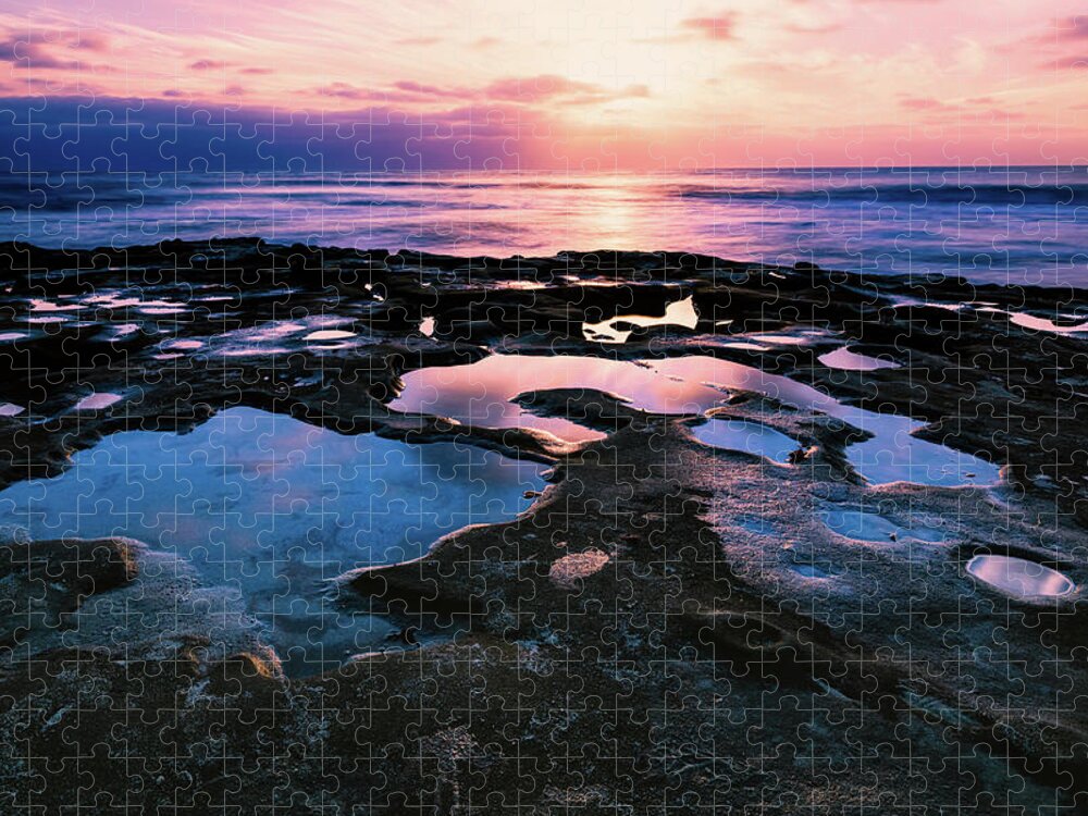 Nature Jigsaw Puzzle featuring the photograph Candy Colored Pools by Jason Roberts