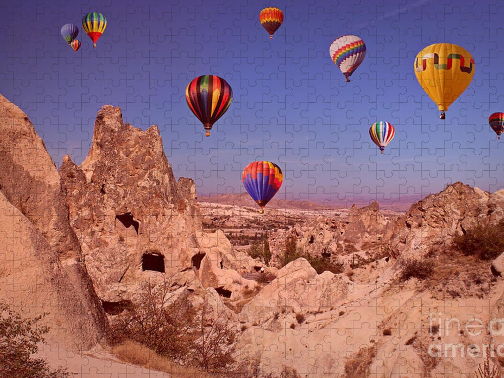 Cappadocia Jigsaw Puzzle featuring the photograph Cappadocia by Binka Kirova