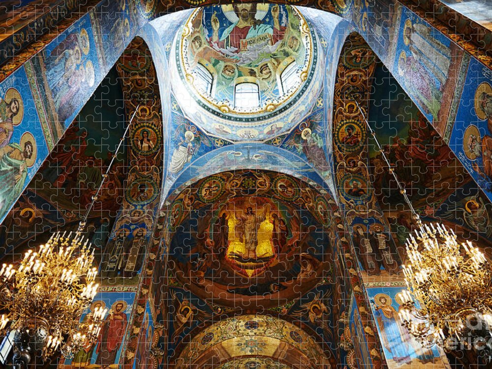 Christianity Jigsaw Puzzle featuring the photograph Cathedral by Ivan kislitsin