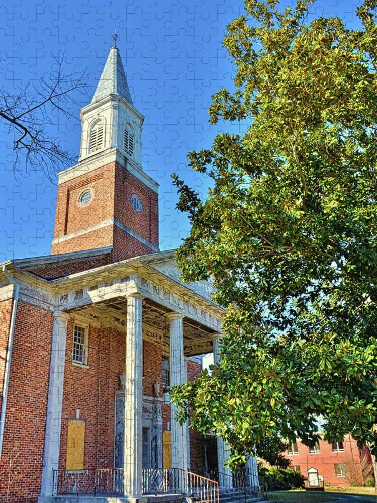 Chapel Of Hope Columbia South Carolina Jigsaw Puzzle featuring the photograph Chapel Of Hope Columbia South Carolina by Lisa Wooten