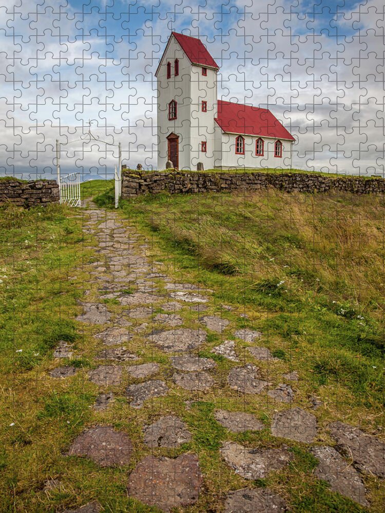 Church Jigsaw Puzzle featuring the photograph Chapel Walk by David Letts
