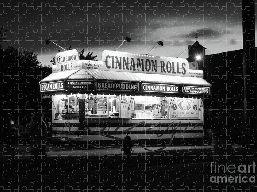 Cinnamon Rolls Jigsaw Puzzle featuring the photograph Cinnamon Rolls by Ron Long