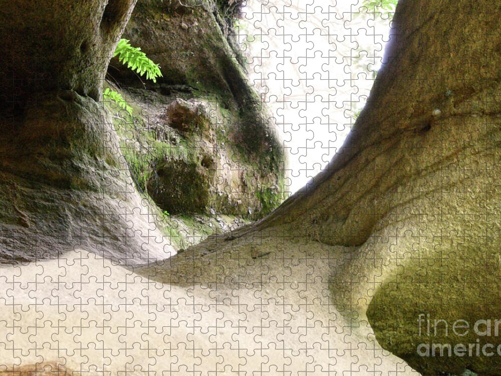 Pogue Creek Canyon Jigsaw Puzzle featuring the photograph Circle Bar Arch 10 by Phil Perkins
