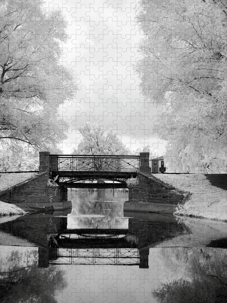 Colgate University Jigsaw Puzzle featuring the photograph Colgate University Bridge by Jill Love