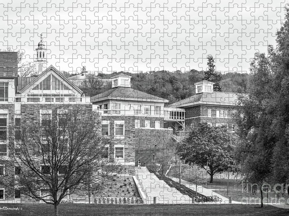Colgate University Jigsaw Puzzle featuring the photograph Colgate University by University Icons