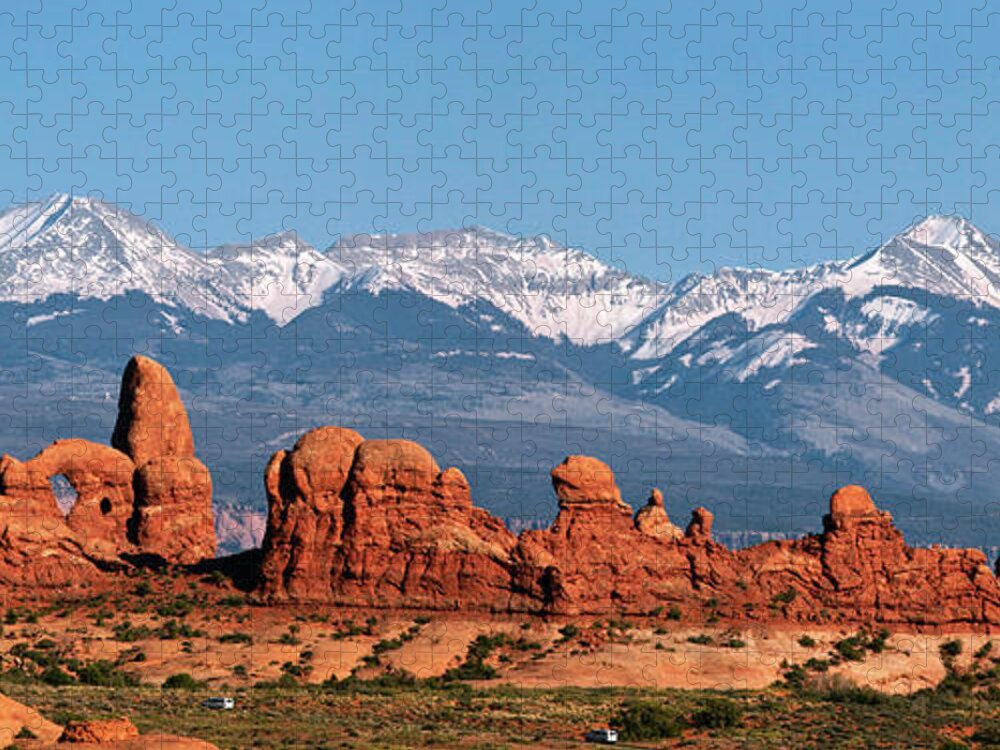 Colorado Plateau Jigsaw Puzzle by Frank J Wicker 