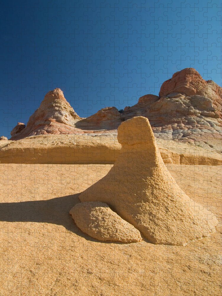 Scenics Jigsaw Puzzle featuring the photograph Coyote Buttes by Daniel Cummins