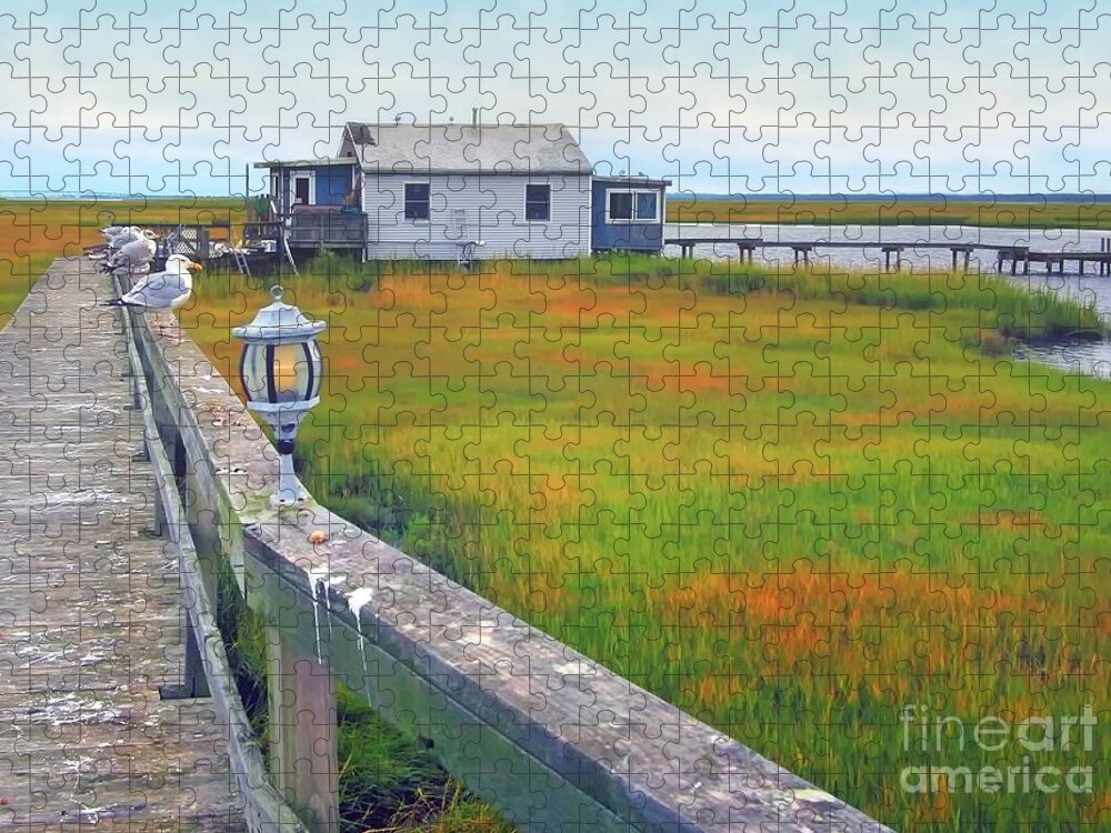 Houses Jigsaw Puzzle featuring the photograph Crappy Neighbors by Geoff Crego
