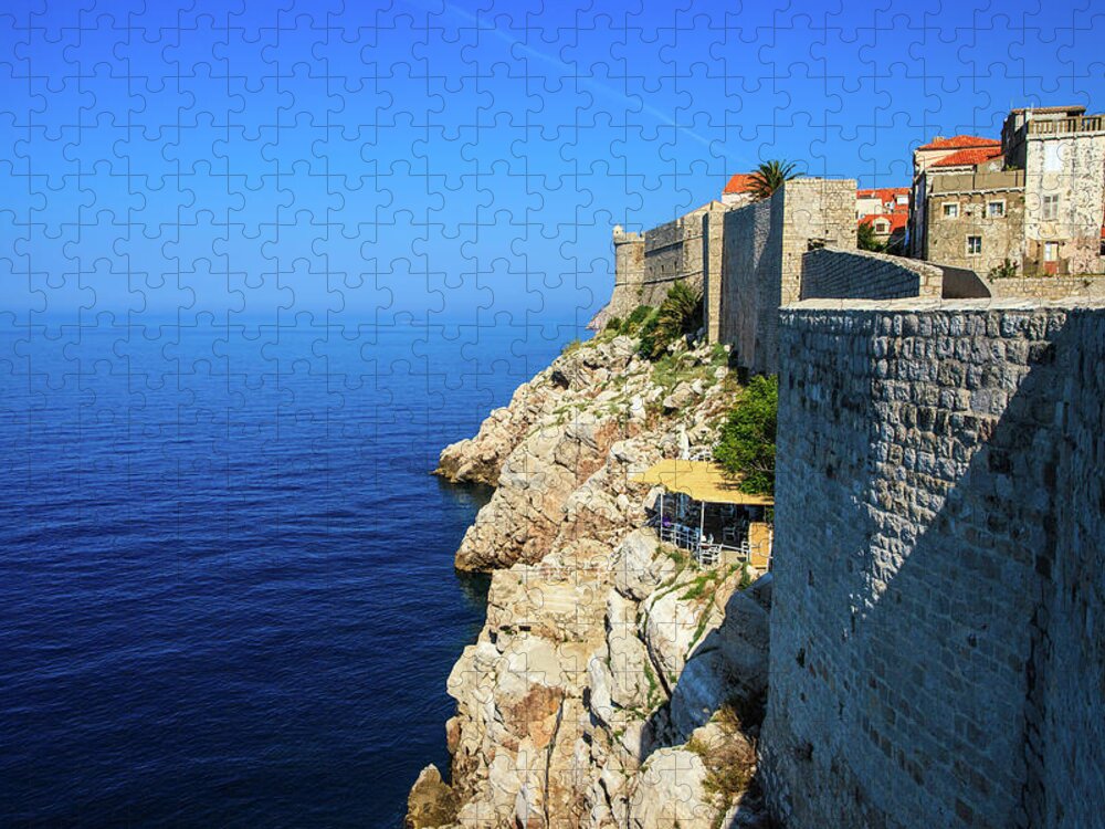 Shadow Jigsaw Puzzle featuring the photograph Croatia-110520-180 by Kelly Cheng Travel Photography