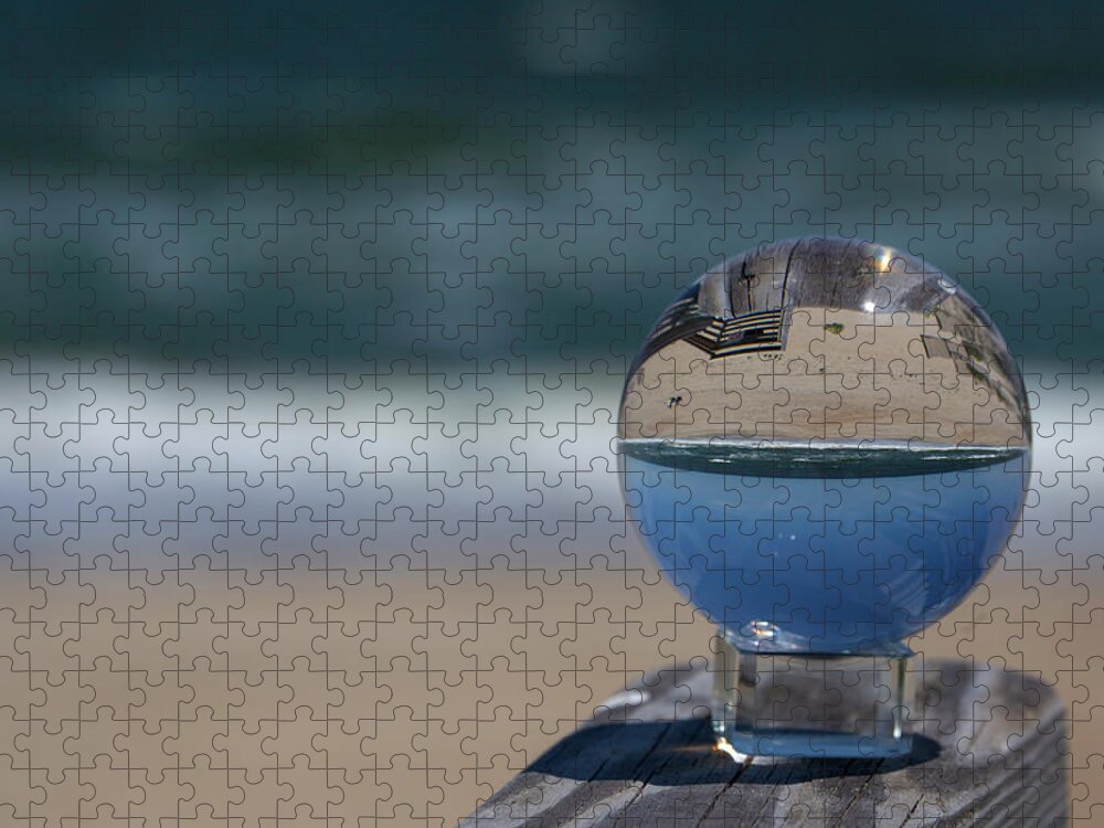 Crystal Ball Jigsaw Puzzle featuring the photograph Crystal Ball 27 by David Stasiak